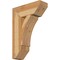 Ekena Millwork Thorton Slat Rough Sawn Bracket, Western Red Cedar, 6"W x 18"D x 26"H BKT06X18X26THR06RWR - alternate 1